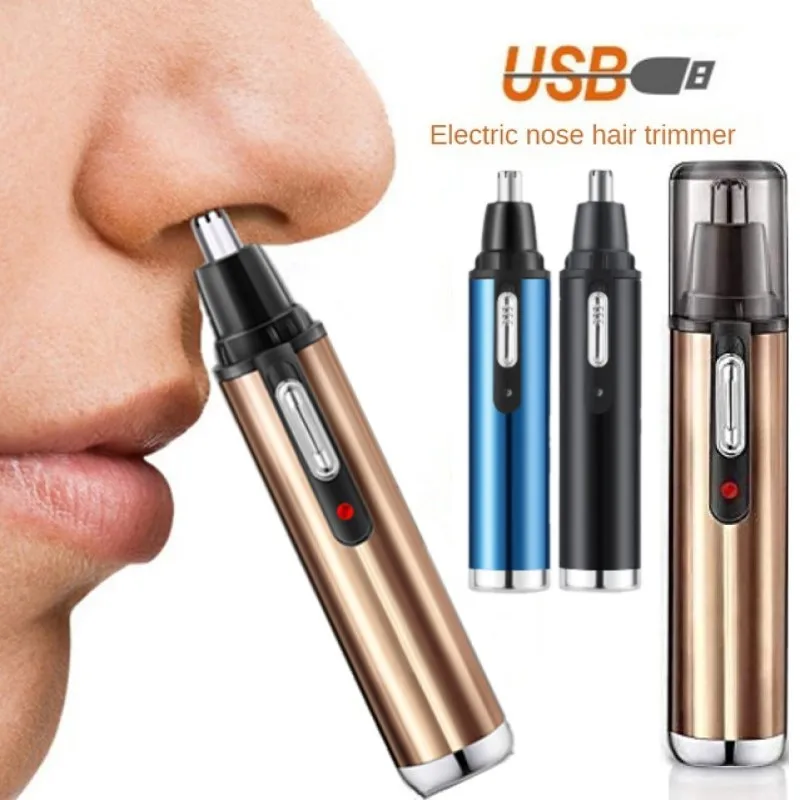 

Ear Nose Hair Trimmer Clipper Electric Shaving Safety Face Care Nose Beard Cleaning Machine for Men Women Hair Removal Painless