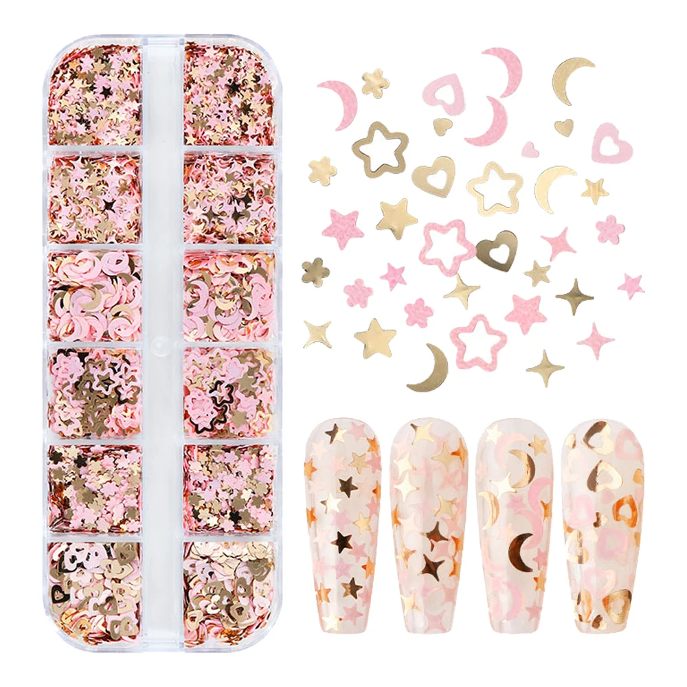 EBANKU Dual Nail Forms Set, 120 Stück Klare Falsche Nägel Tipps Sargnagelform, Nagelverlängerung