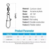 Delysia King 50/100/200 Piece fishing hooksFishing Accessories 4
