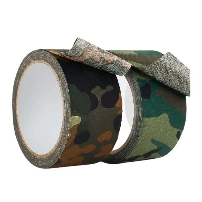 10M Outdoor Duct Outdoor Woodland Camping Camouflage Tape WRAP Hunting Adhesive Stealth Camo Tape Military Camping Shooting Tape