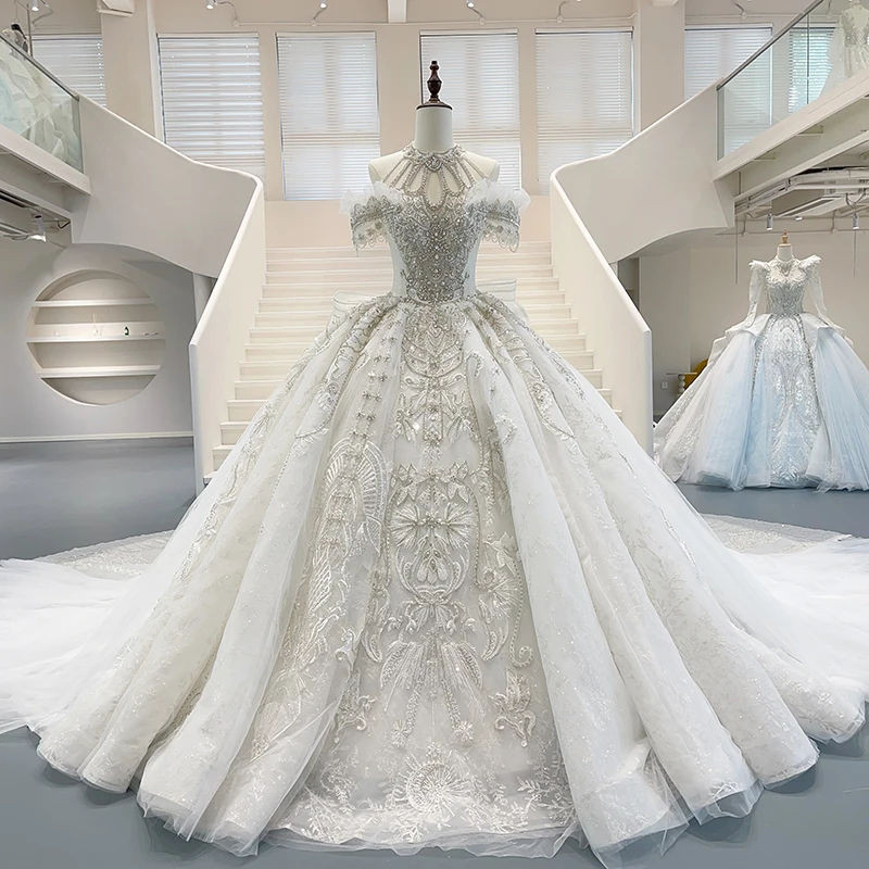 luxury wedding dress