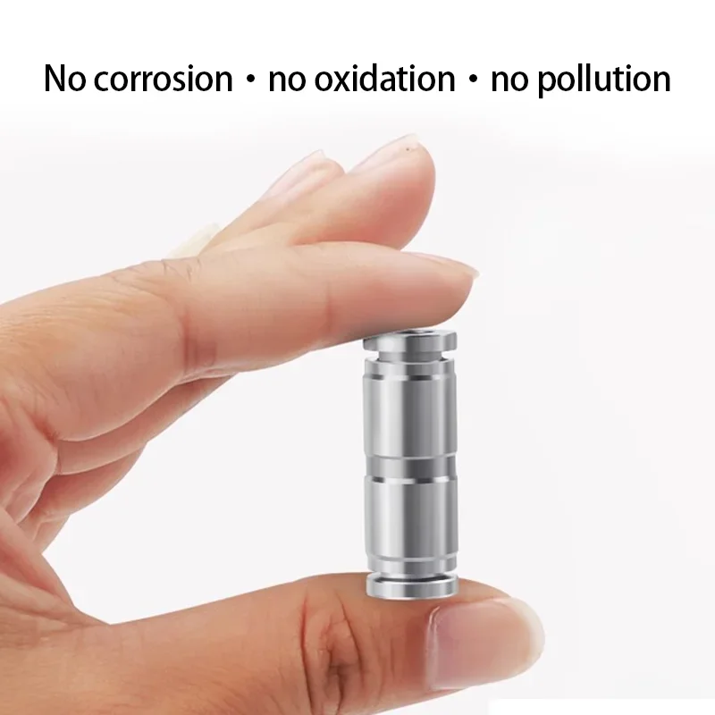 10Pcs 304 Stainless Steel Pneumatic Fitting PU Straight PG Reducer Quick Connector 4 6 8 10 12mm Air Compressor Hose Joint