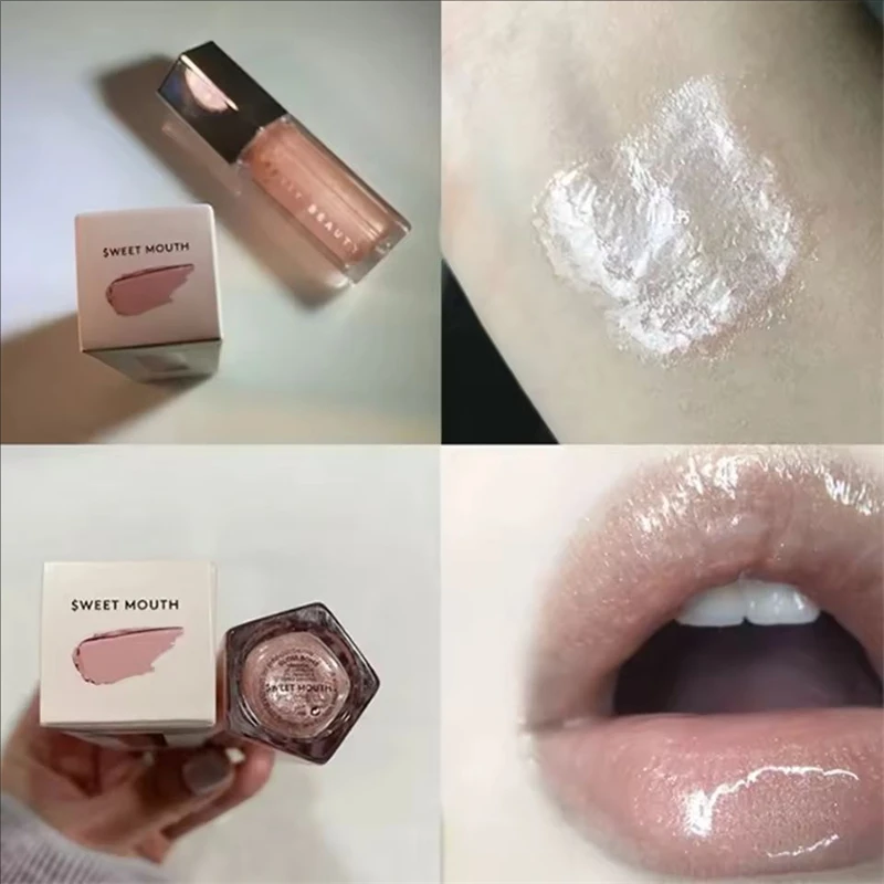 Fenty Beauty Makeup Suit Lip Gloss High Gloss Matt Powder Contour Stick and Setting Loose Powder Lady Lasting Natural Makeup