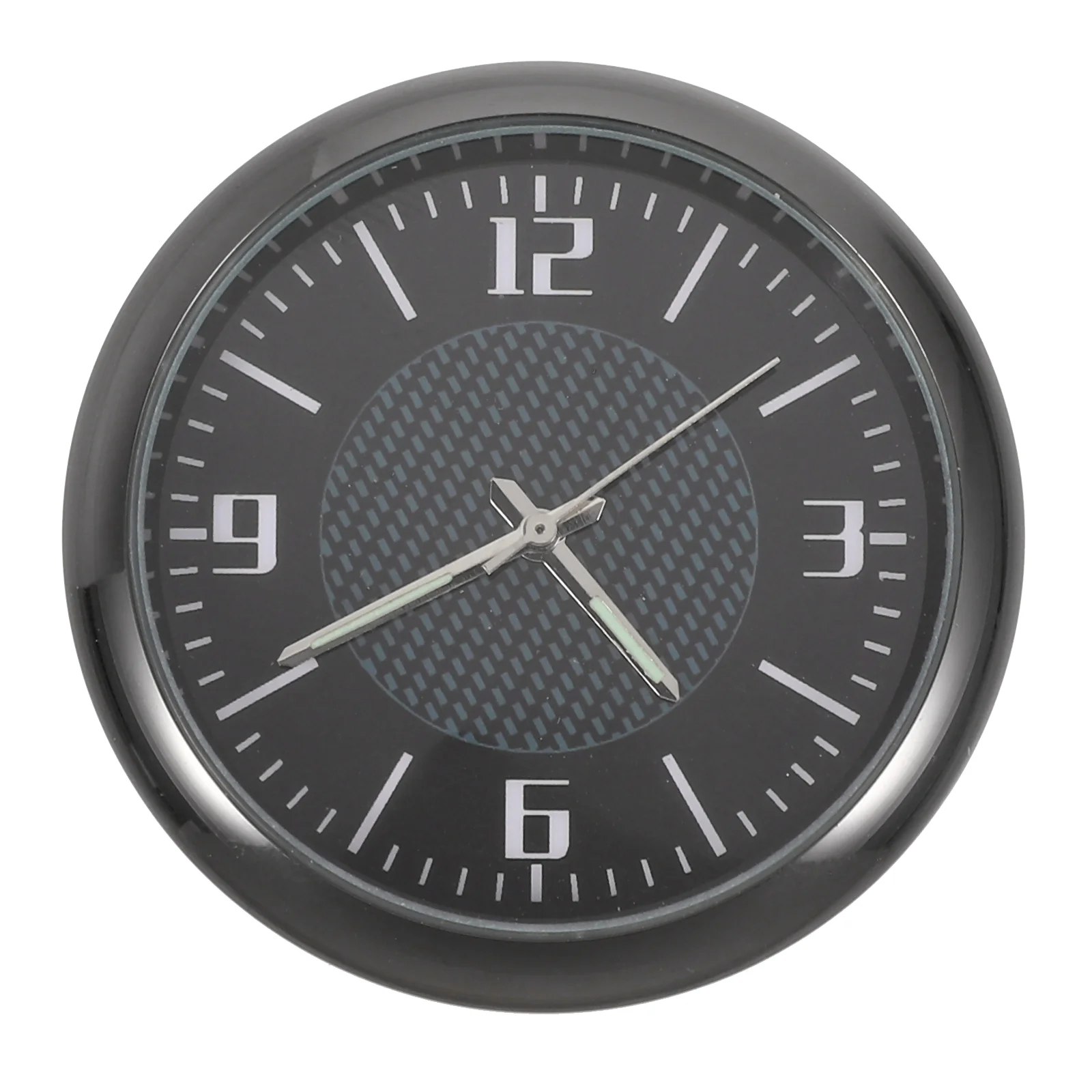 

1pc Practical Car Clock Dashboard Luminous Clock Adhesive Vehicle-mounted Clock