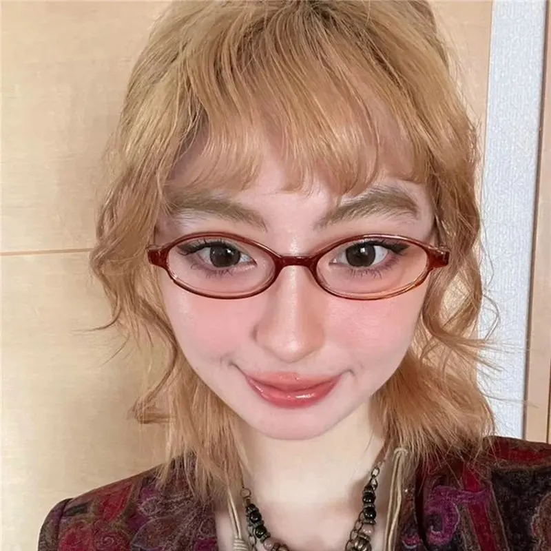 

Vintage Oval Sunglasses 2023 New Fashion Hip Hop Small Frame Shades Sun Glasses Eyeglasses Protection 400UV Shade Eyeglass