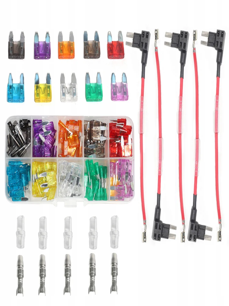 

Car Fuse Blade Fuse Kit Fuses Automatic Truck Blade The Fuse Insurance Insert Insurance of Xenon Piece Lights Auto Accessories