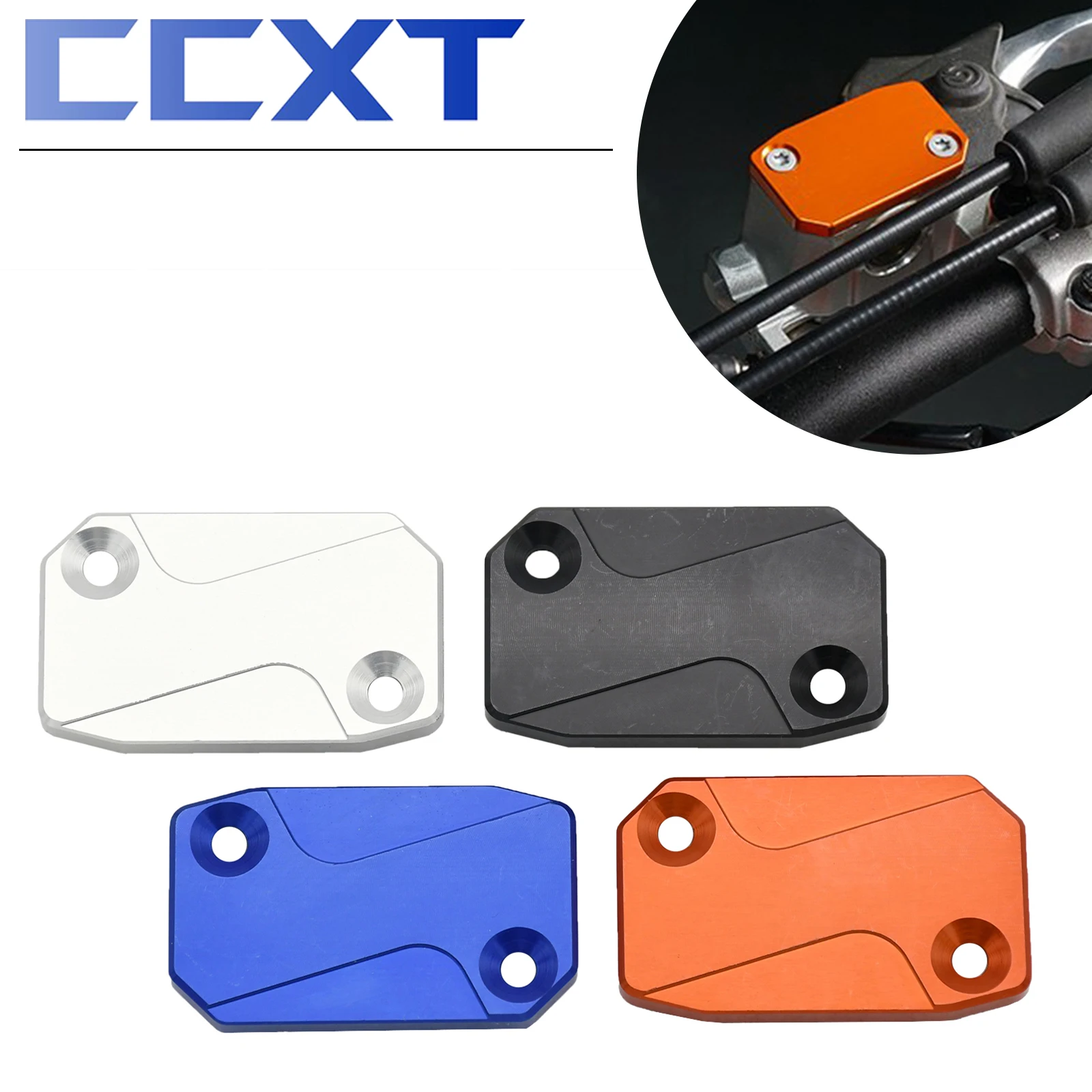 

CNC Motorcycle Front Brake Reservoir Cap Cover For KTM XCW EXC EXCF SX SXF XC XCFW XCF SIX DAYS 125-500 2017-2021 Universal Part