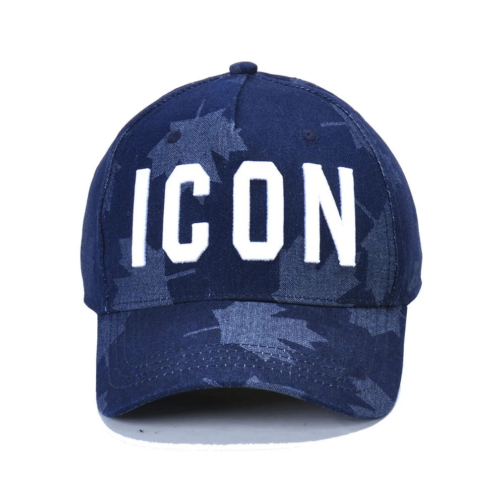 Original Dsq Customized Wholesale Cotton Baseball Caps Icon Logo Dsq2