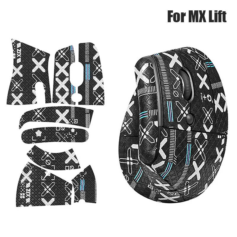 1 Set Suck Sweat Mouse Grip Tape Anti-Slip Sticker For Logitech MX Lift Vertical Mouse Office Working Gaming E-Sports Gamer mouse anti slip sticker