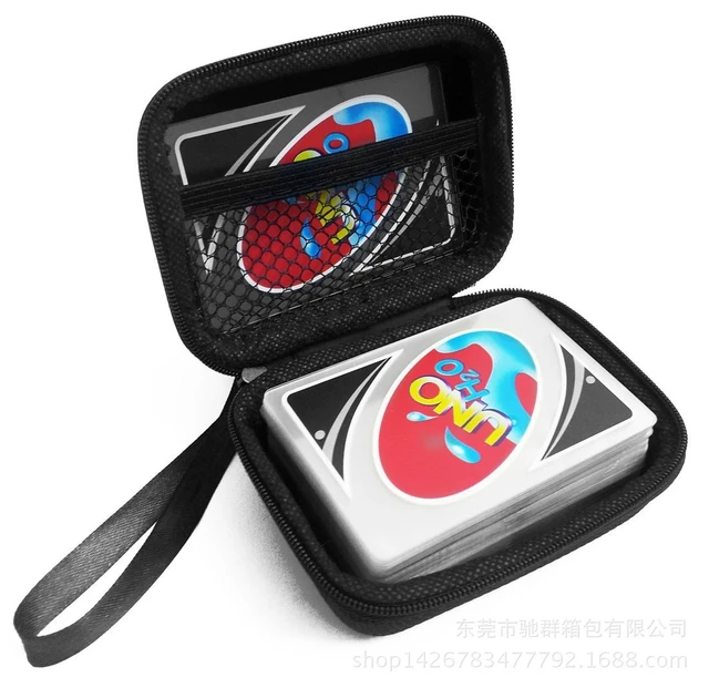 Travel Zipper Carry Hard Case UNO Playing Cards Board Game Cards Storage  Package For Kids Fan Entertainment Card Holder Mini Bag - AliExpress