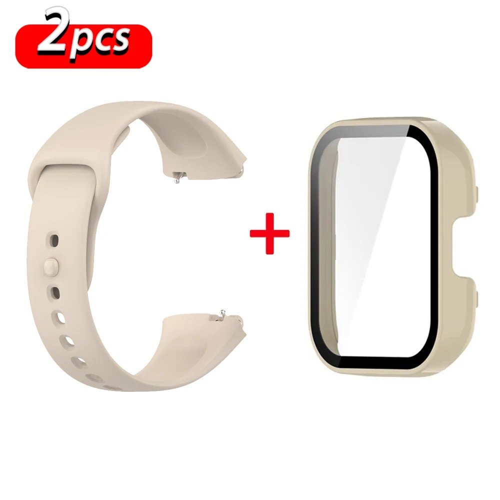 Silicone Strap and Protective Case for Sport Watch Accessories