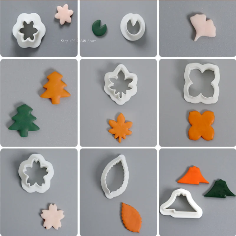 25pcs Different Shapes New Soft Pottery Polymer Clay Tools Set Earrings  Jewelry Embossing Accessories Plastic Handmade Clay Mold - AliExpress