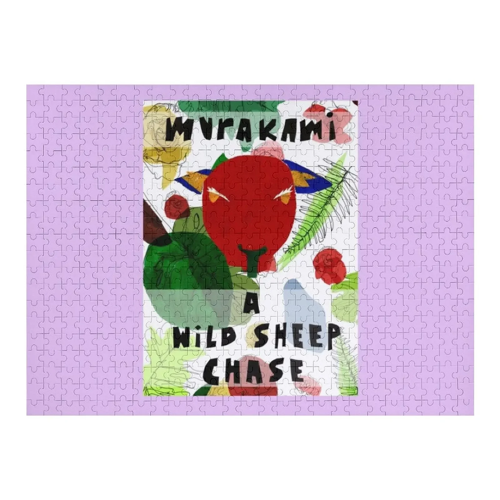 A Wild Sheep Chase - Haruki Murakami Jigsaw Puzzle Wooden Adults Customized Gifts For Kids Personalized Kids Gifts Animal Puzzle