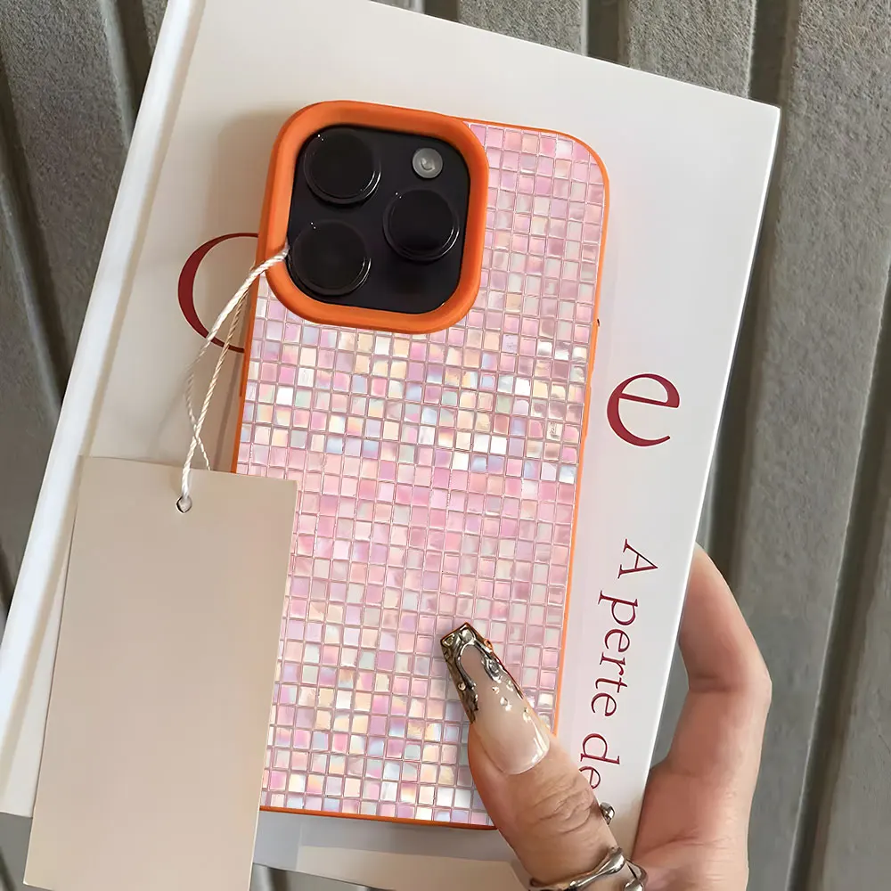 รูปสินค้า เคสลายลิ้นจี่นุ่มสำหรับ iPhone