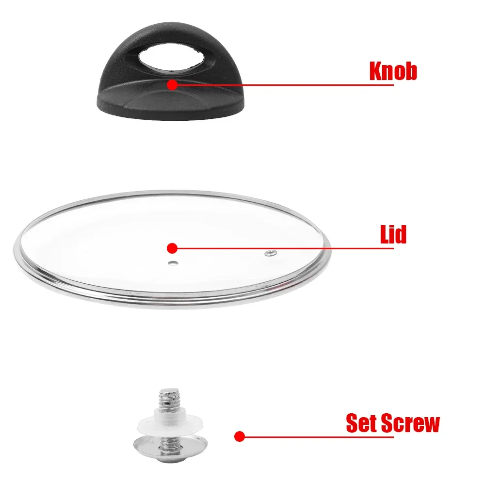 2/1pcs Replacement Lifting Handle Universal Pot Lid Holding Handle Glass Lib Cover Knob Cap Home Kitchen Cookware Handgrip