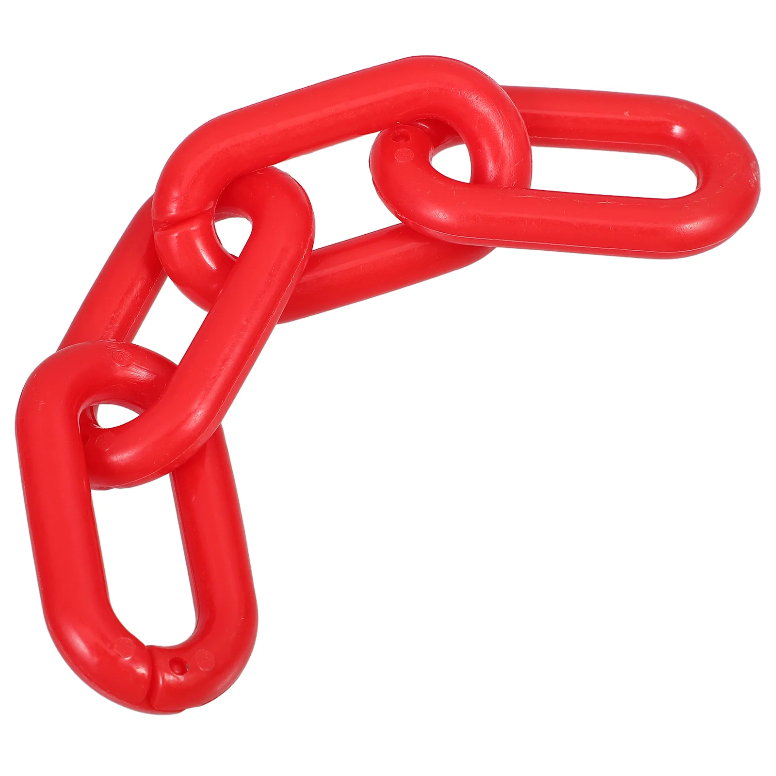 4 Pcs Traffic Cone Accessories Plastic Bead Chain Locking Carabiner Baby Toy Links The Bird