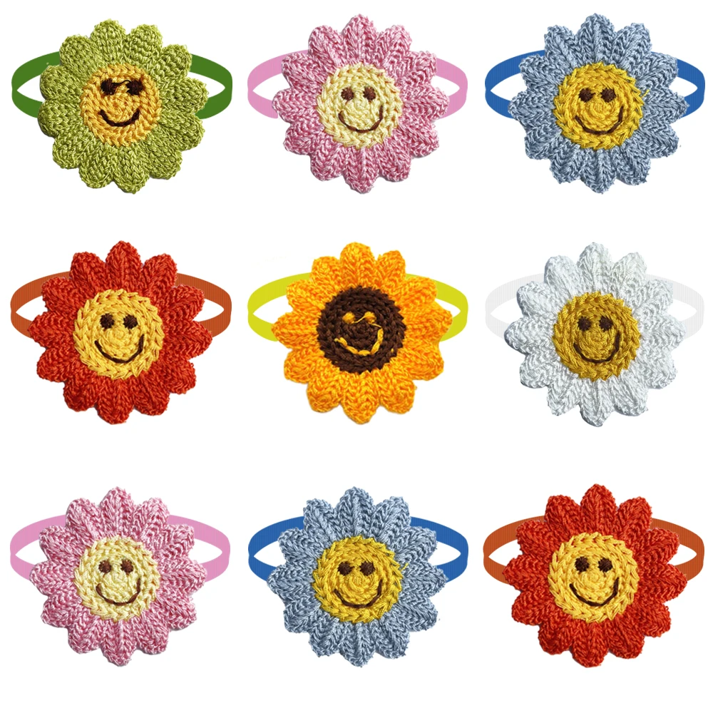 

50/100pcs dog bow tie for small middle dogs pet cat puppy dog ties dog grooming bows accessories