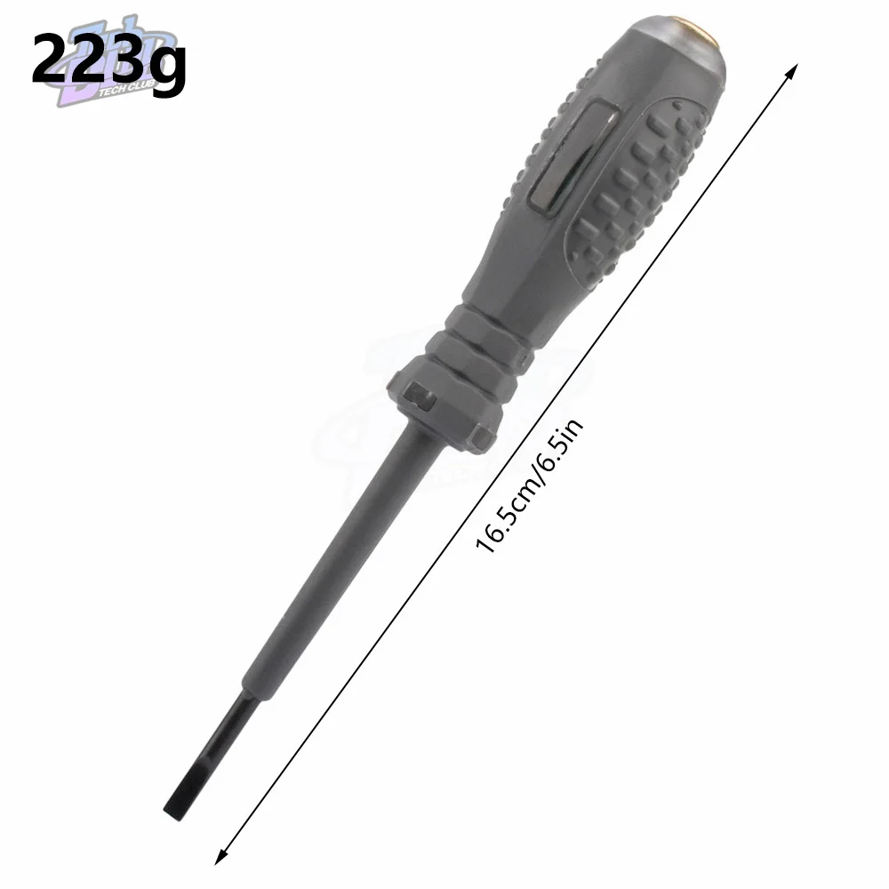 Digital Voltage Tester Pen AC Non-contact Induction Tester Voltmeter Power Detector Screwdriver Indicator for Electrician Tool 3