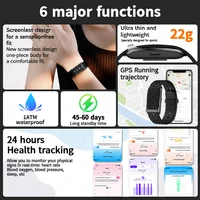 LIGE Sports Band Fitness Tracker Waterproof Smart Watch Heart Rate Blood Pressure Monitor Health Couple Smart Bracelet Pedometer - Image 6