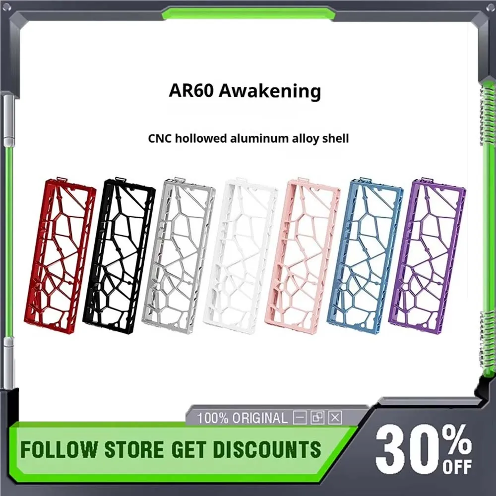 MMD AR60 + アルミケース カスタムキーボード MMD AR60 Skeleton