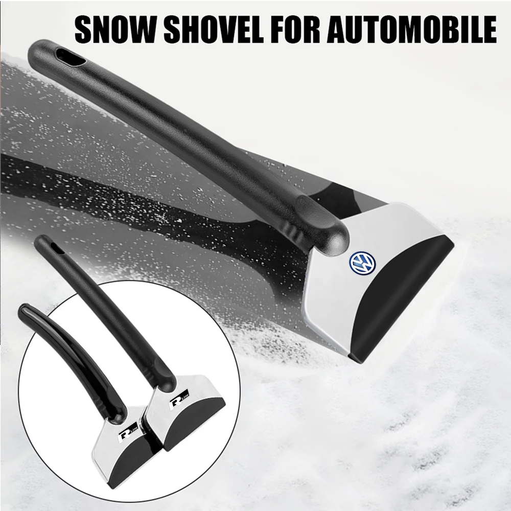 Auto Pala Da Neve Parabrezza Finestra Raschietto Per Ghiaccio Pulizia Spazzola Da Neve Per Volkswagen Vw Rline Golf 5 Tiguan Passat B5 B8 Jetta Polo