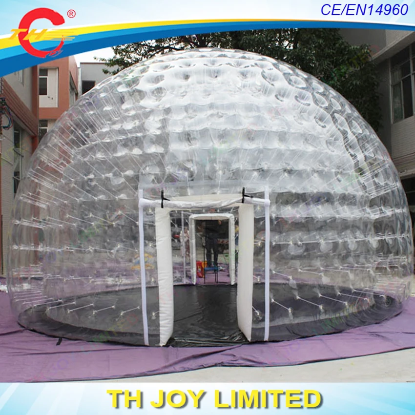 6m inflatable event dome igloo inflatable transparent clear bubble tent,inflatable geodesic domes,inflatable clear bubble tent 4