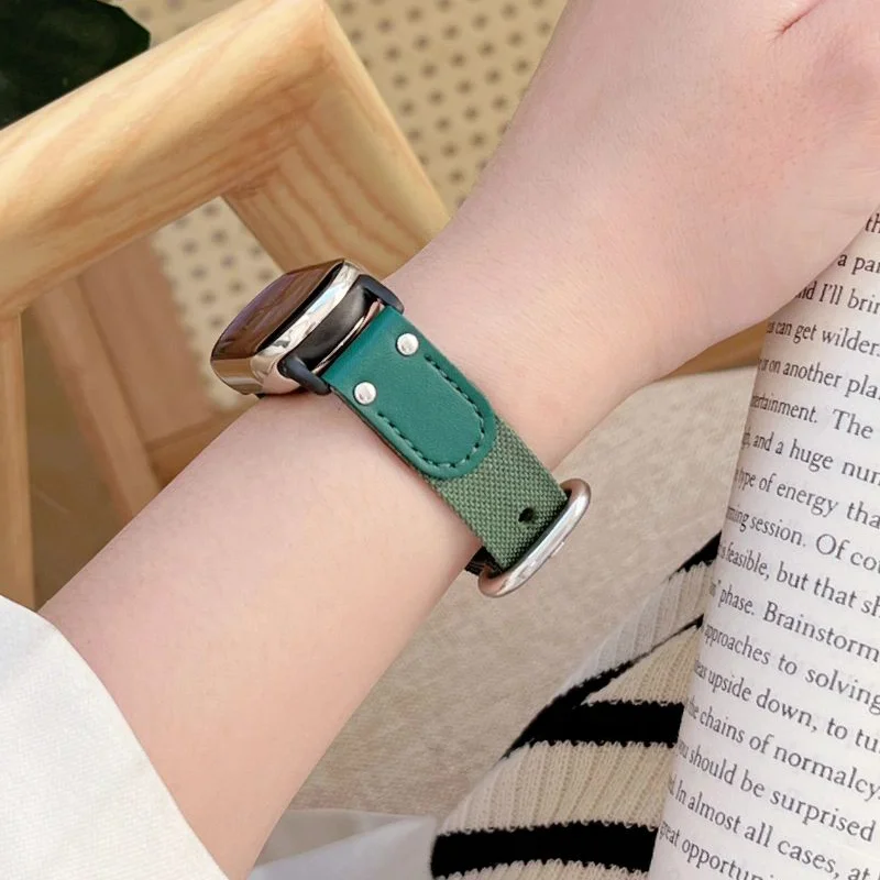 For Xiaomi Mi Band 8 Leather Strap Watch Magnetic Buckle Wristband for Miband  8 NFC Correa Watchband Bracelets Metal Interface - AliExpress