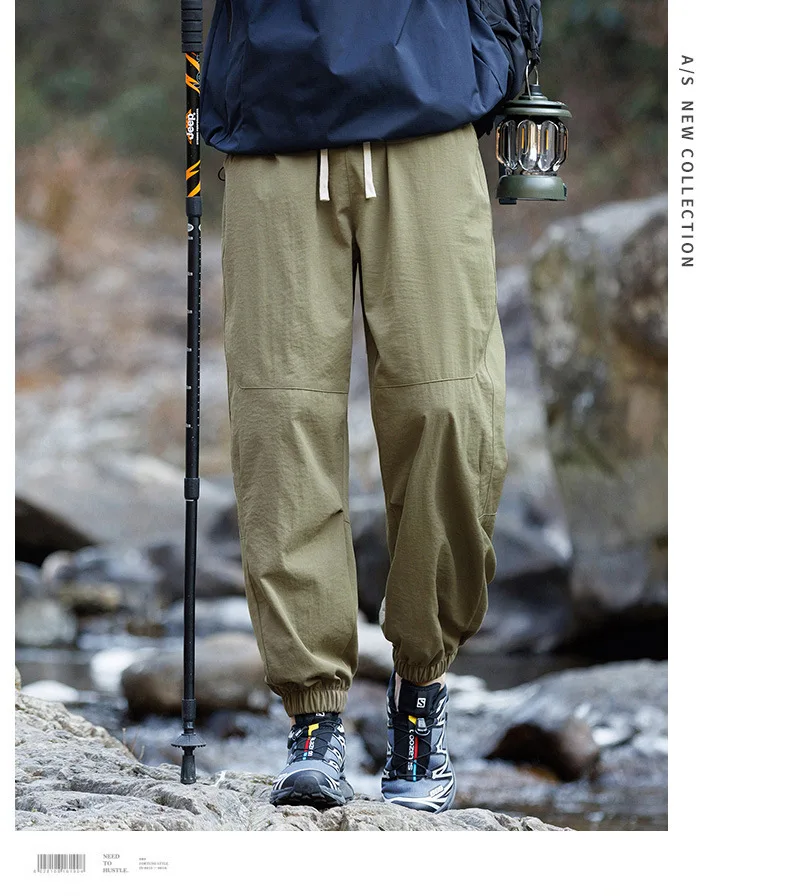Loose Fit Cotton Cargo Pants Outdoor Workwear S6c8303a858f349ab98cc04b37845c496d