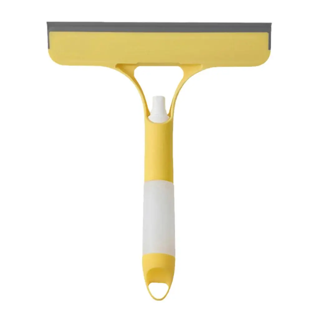 Double Sided Water Jet Shower Squeegee Glass Window Cleaning Accessories Rubber Wiper For Tiles Shower Doors Bathroom Mirro M2Q4 shower squeegee