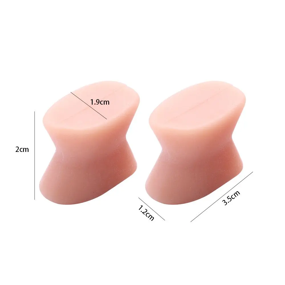 Bone White Thumb Adjuster Nail Art Tool Pedicure Care Foot Divider Toe Straightener Toenail Separators Thumb Valgus Corrector