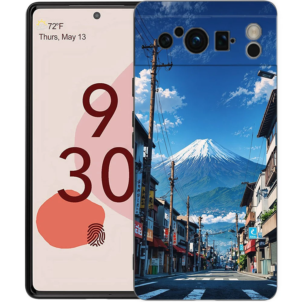 Landscape Japan Series Aesthetic Scenery Phone Case - Soft Shockproof TPU Cover