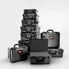 Profesional Tool Case Box Plastic Waterproof Multifunctional Hard Case Tool Storage Box Shockproof Organizer Suitcase Stackable 6