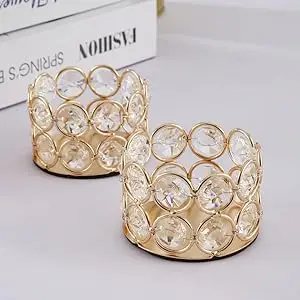 gold centerpieces for table