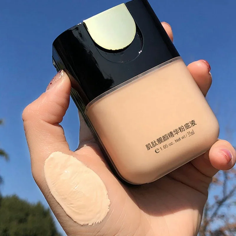 

Foundation Professional Makeup Base Oil Free Full Coverage Concealer Long Lasting Liquid Foundation Cosmetics