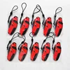 Multiple Patterns IC 13.56MHz UID Writable Rewritable Waterproof Keyfobs Key Tag Changeable S50 1K RFID Pendant Ring Card 10Pcs 2