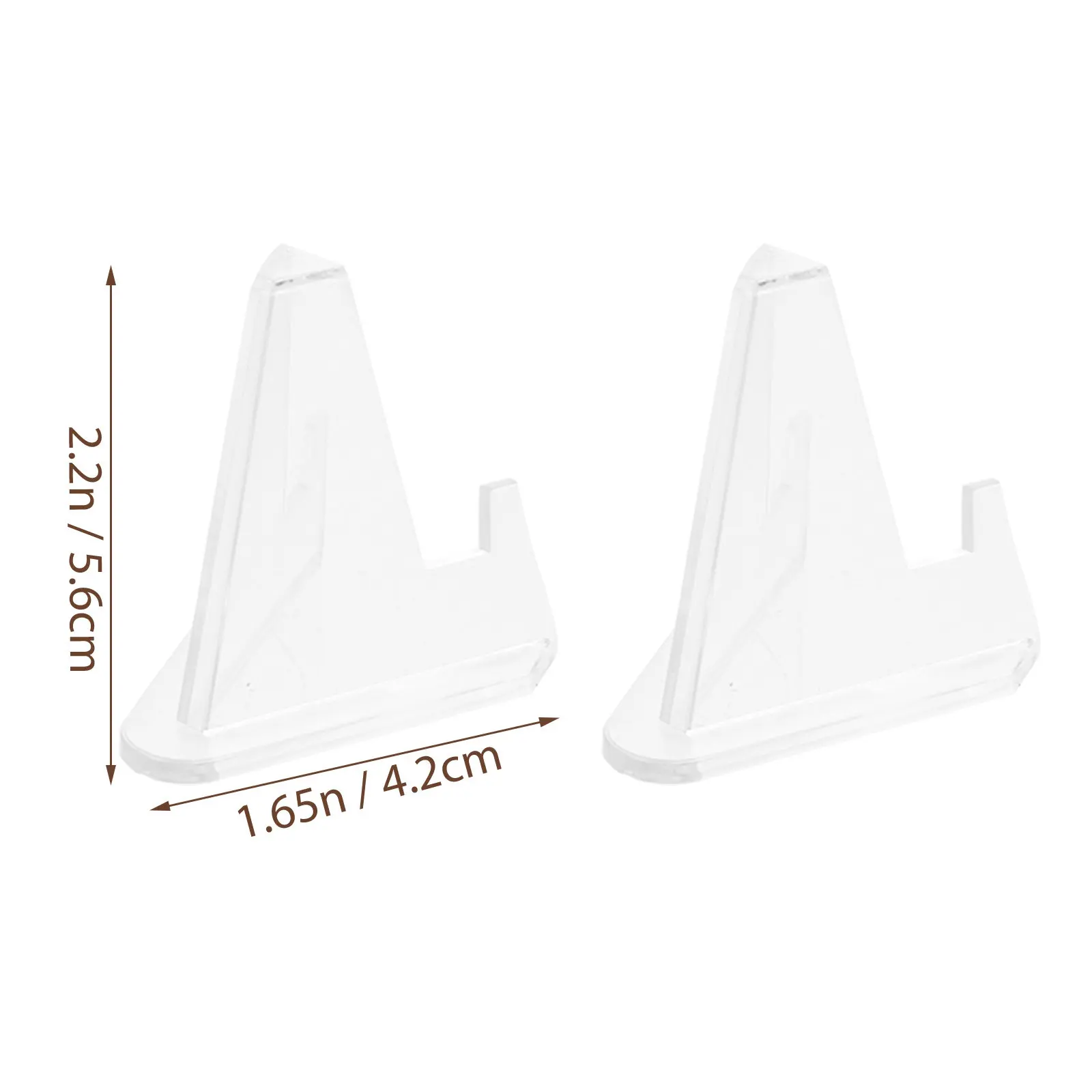 3Pcs 투명 데스크탑 스크래핑 보드 홀더 플라스틱 디스플레이 스탠드 마사지기 주최자 데스크탑 스토리지 랙 미끄럼 방지 안정적인