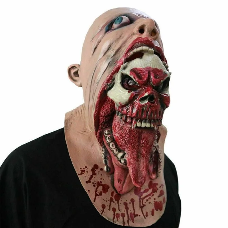 Masque de Zombie Effrayant pour Halloween – Image 2