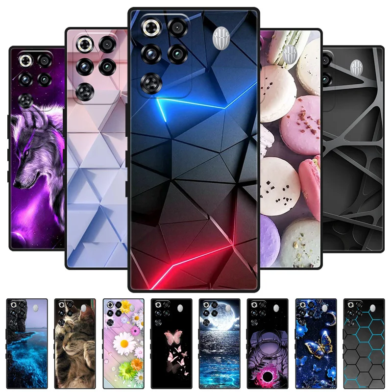 Black Silicone Shockproof Phone Case - Sleek and Durable Protective Cover