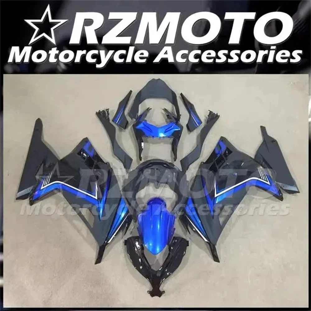 

New ABS Fairings Kit Fit For KAWASAKI 250 300 2013 2014 2015 2016 2017 2018 EX300 13 14 15 16 17 18 Bodywork Set Black Blue