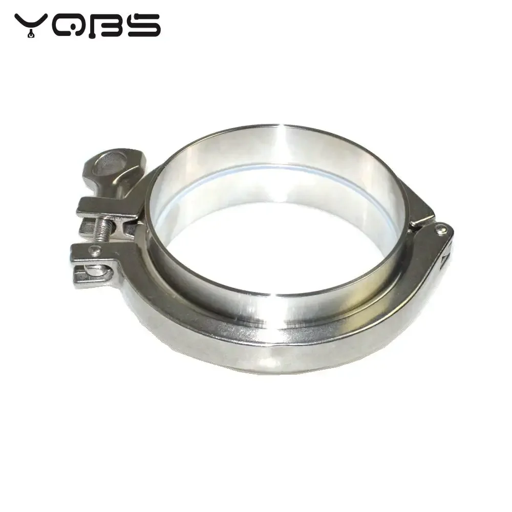 YQBS Weld Welding Tri clamp SS Sanitary Flange Pipe Ferrule PTFE or Silicone Gasket Stainless Steel SUS SS 304