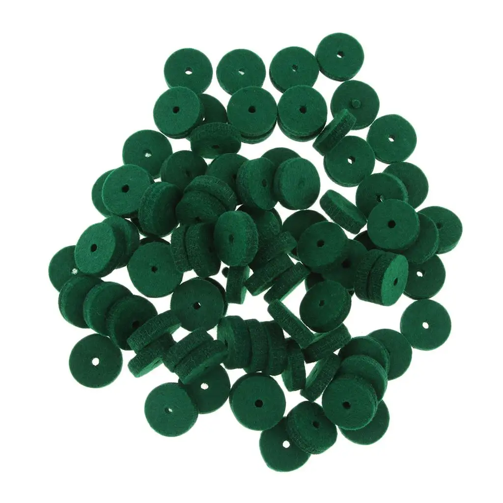 90 Pieces Piano Felt Balance Washers for Leveling Keys Piano Instrument Accs