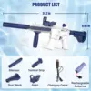 Electric Water Gun for Adult Kid  Long Range  Automatic Squirt Guns Summer Outdoor Swimming Pool Party Soaker Shooting Game Toys 3