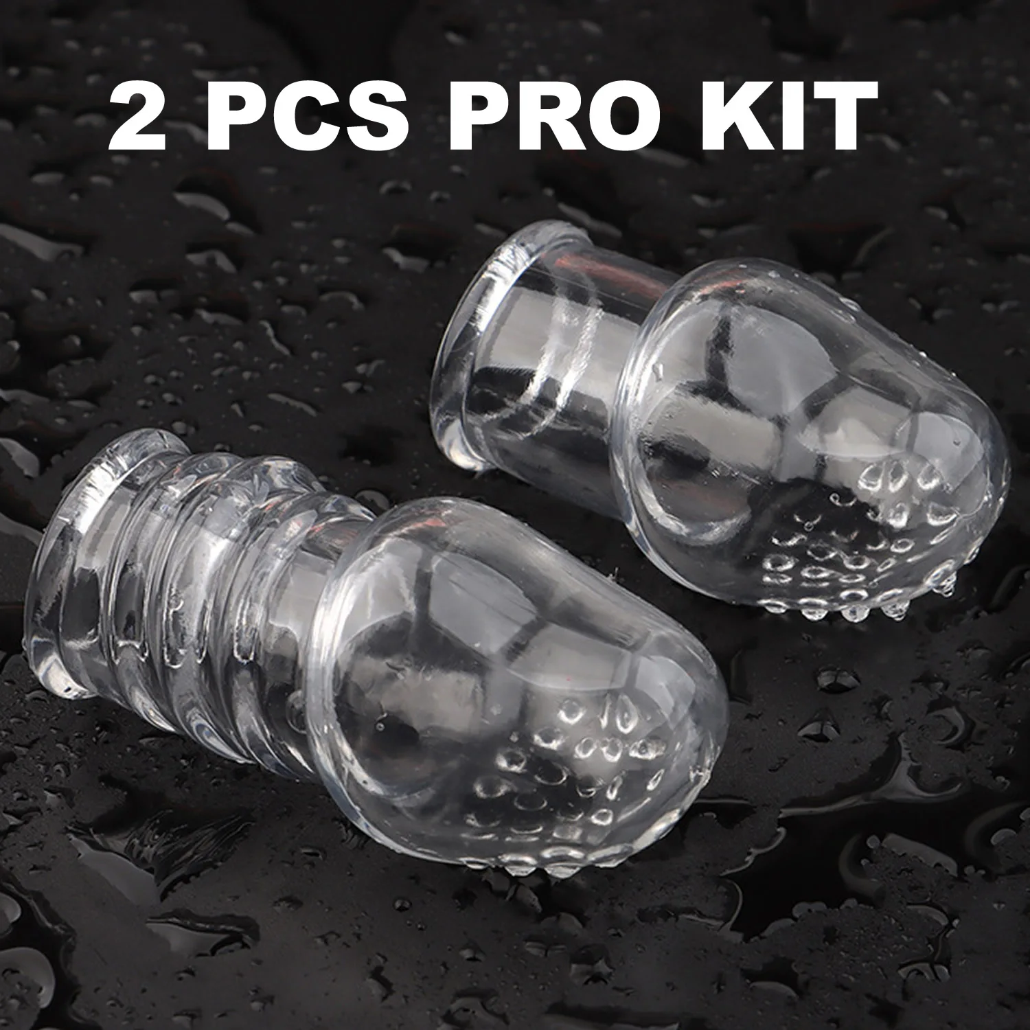 Giocattolo 2 Pz/set Del Sesso per Gli Uomini Prepuzio Anello Glande Manicotto Esposto anello di Ritardo Eiaculazione Castità Coppie Anello_voghion.com