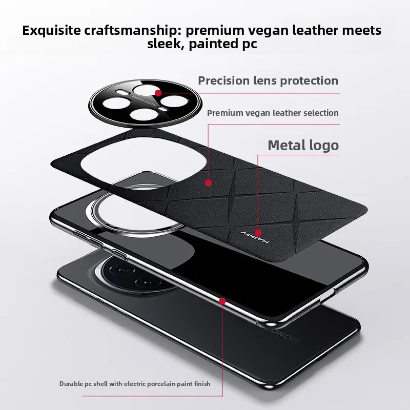Leather Full-Coverage Anti-Drop Case