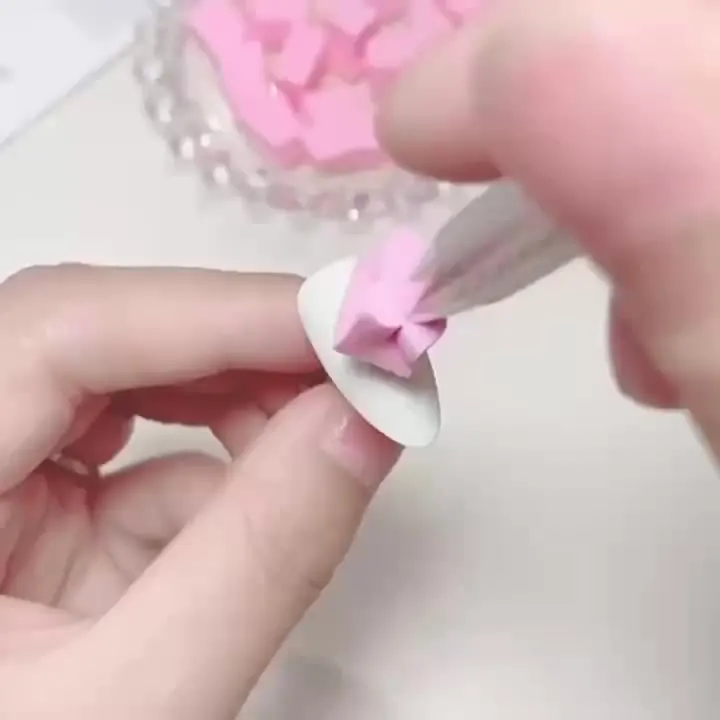 Nagelpinzette Edelstahl – Für Maniküre, Strasssteine & Aufrollen, 14,5 Cm