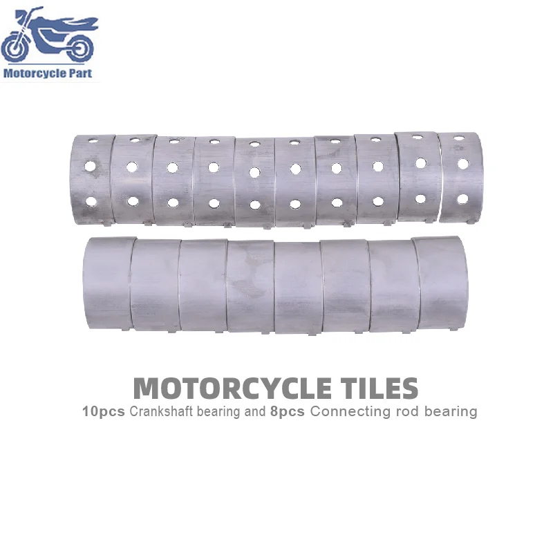 

Motorcycle Crankshaft Tile & Connect Rod Bearing Set STD +25 +50 +75 +100 For Honda CB600F CBR600 CBR600 RR CBR600RR F5 2003-18