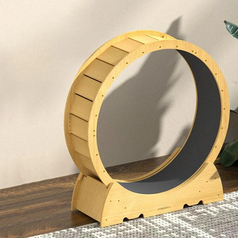 Roller Cat Treadmill Pet Fitness Toys Wear-resistant Cat Scratching Board Pet Fitness Furniture Exercise Toys