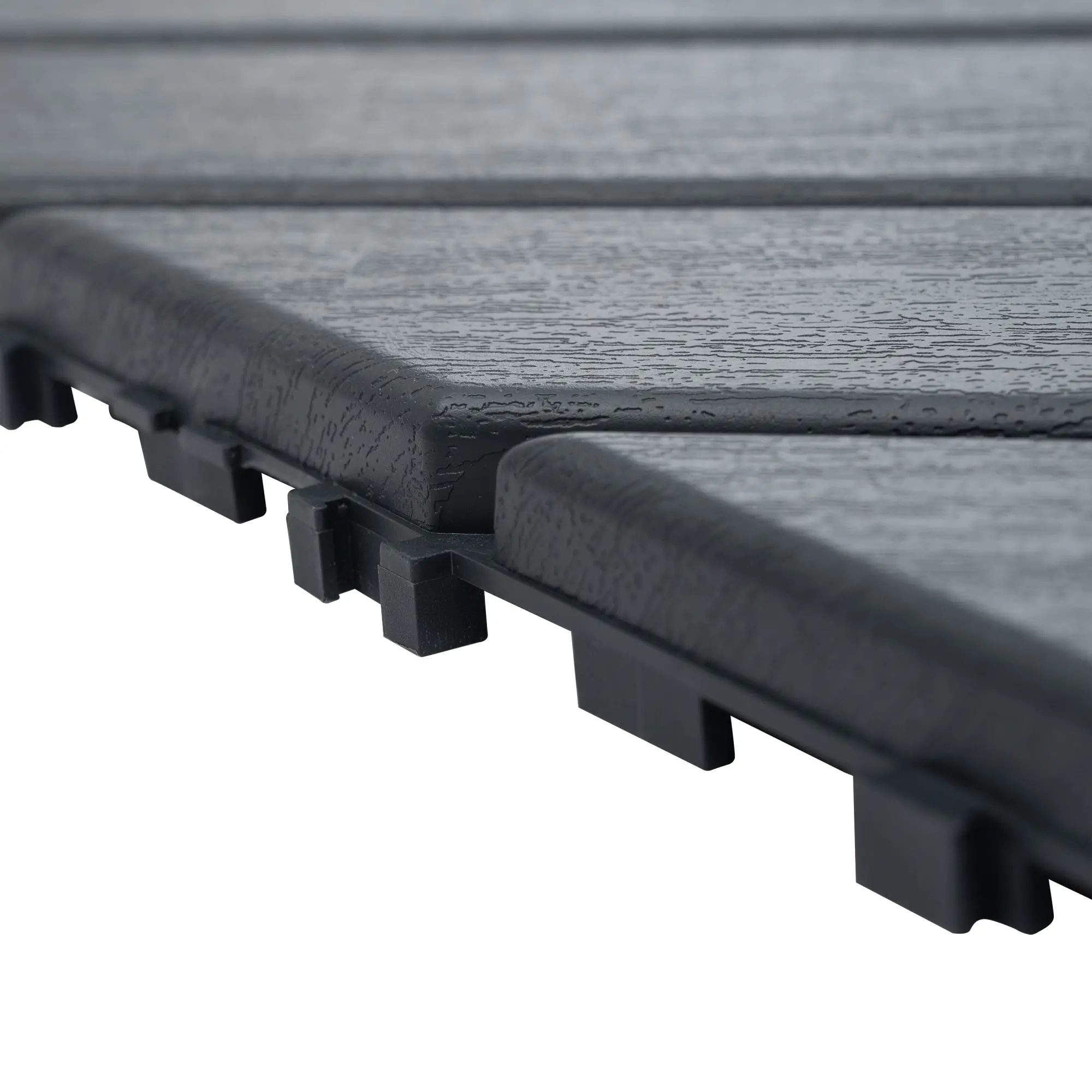 27 Pack Wood grain Interlocking Patio Deck Tiles- 12x12 Inch, Easy Install for Poolside, Balcony, Backyard-Durable Polypropylene 5