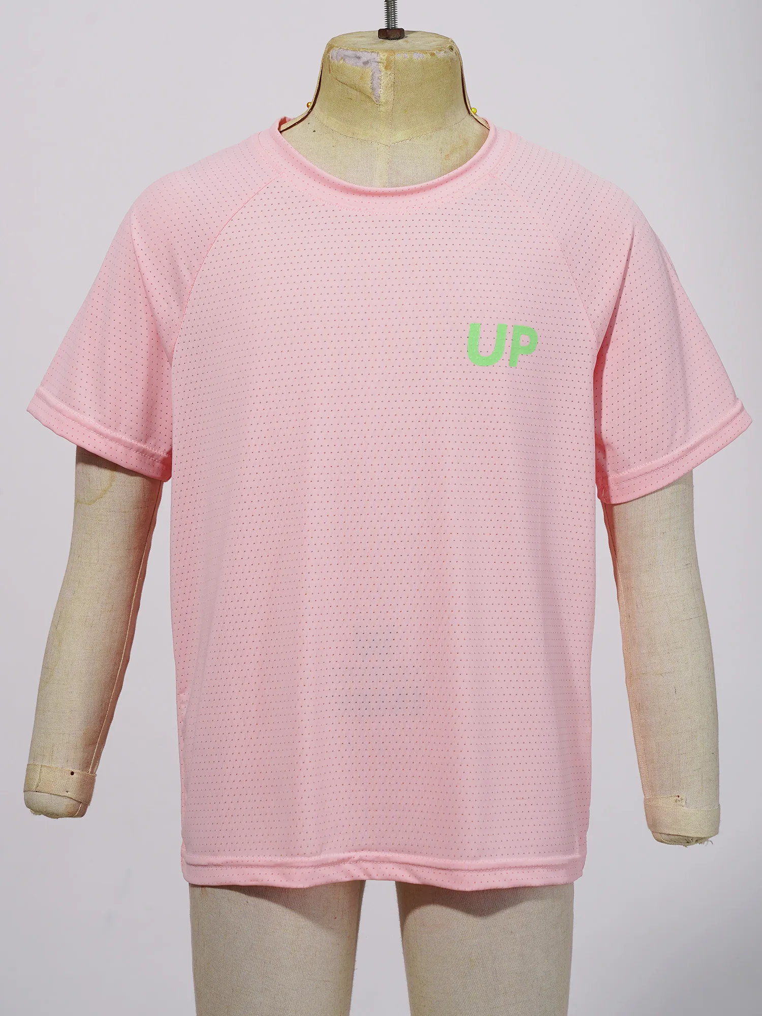Children Breathable T-shirt Golf Tennis Top Cool Solid Color Short Sleeve Tee Top Kids Boys Girls Running Yoga Sports Tops