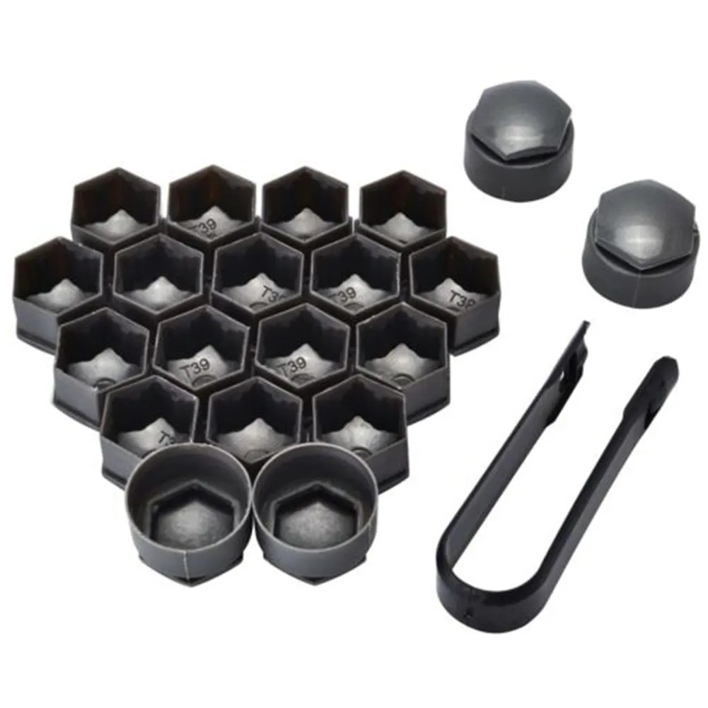 20 Stücke Radschrauben Kappen, Universal 17mm Kuns Produktbild-Vorschau 9